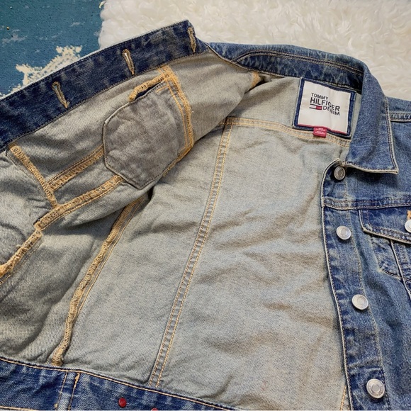 Tommy Hilfiger women denim jacket XXS - Picture 5 of 8